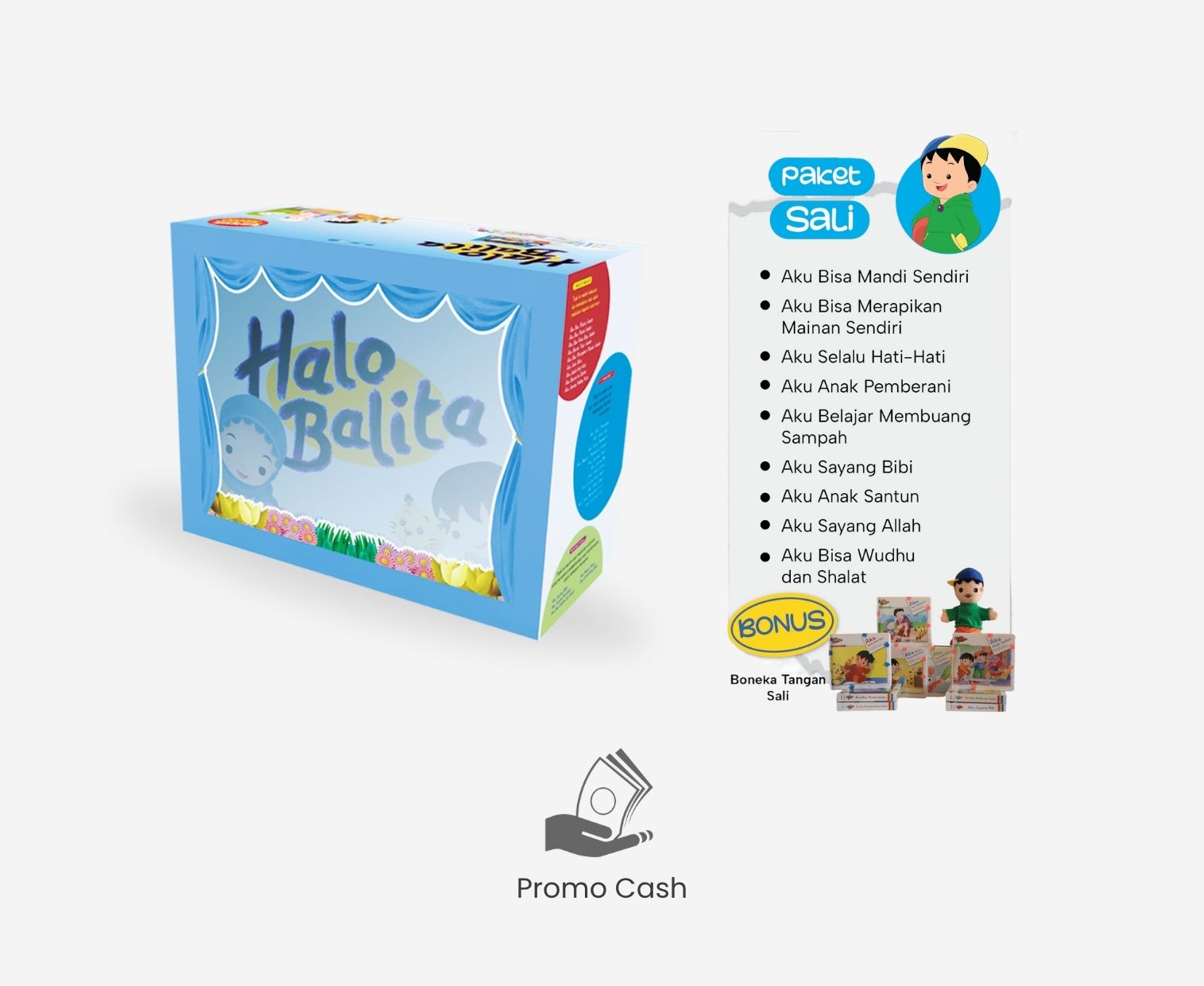 PAKET MINI HALO BALITA SALI | Mandira