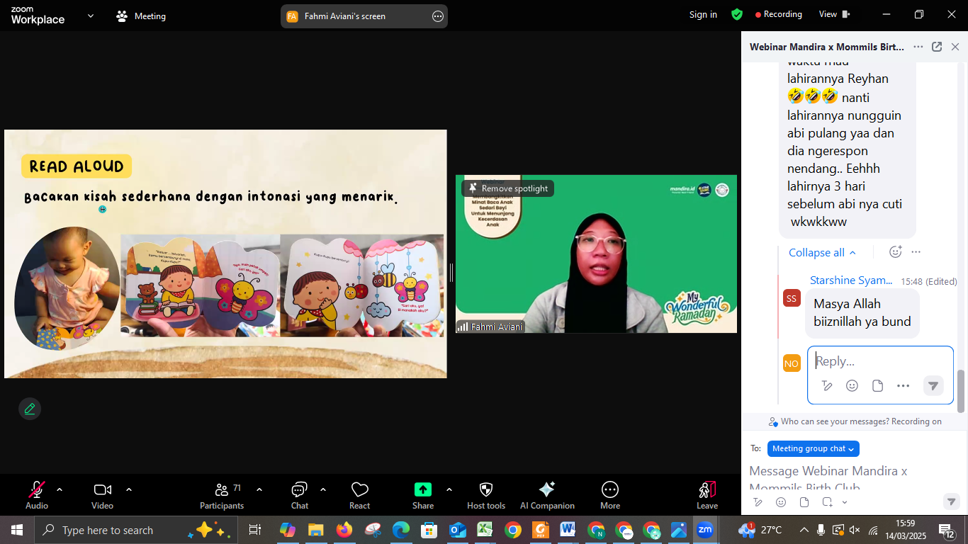Webinar Mandira.id x Mommils Birth Club