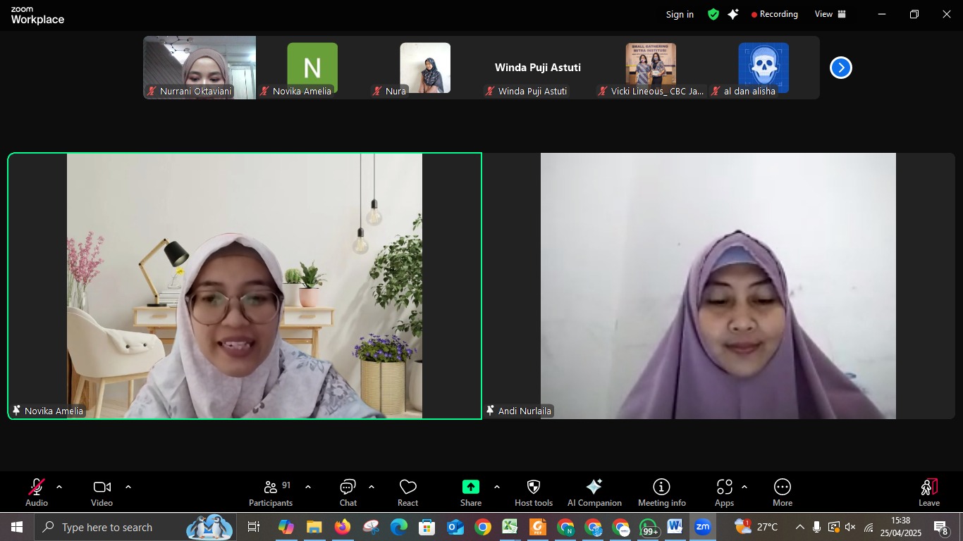 Webinar Mandira.id X Birth and Bloom