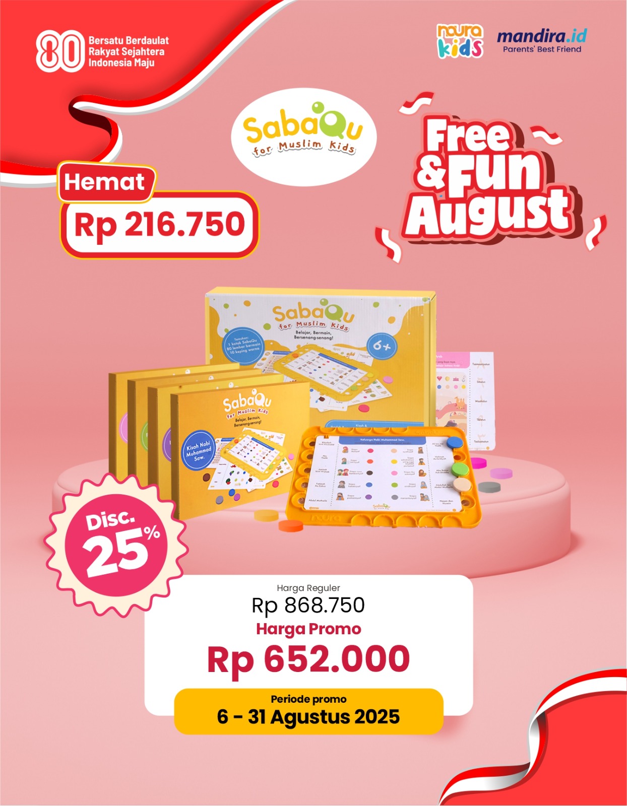 Promo Free & Fun August