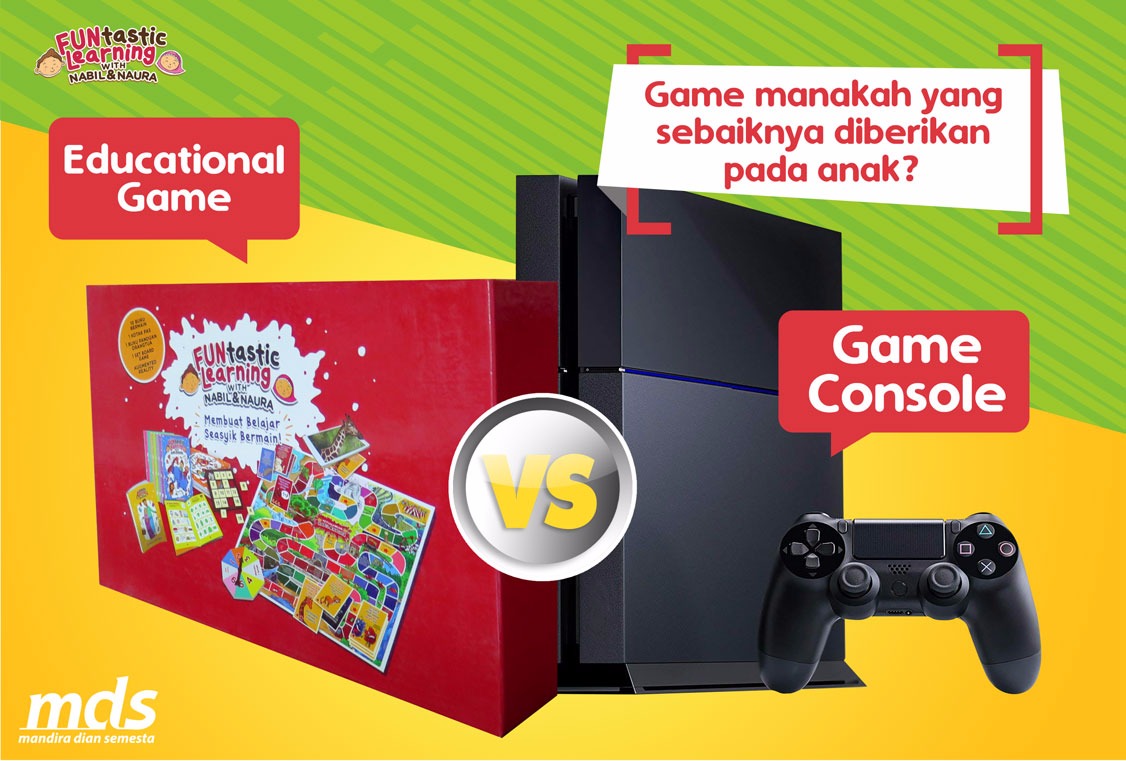 Game Anak TK  VS Game Konsol Kesukaan Anaknya Ayah Bunda