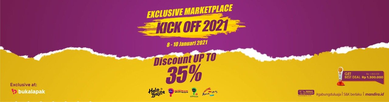 Exclusive Marketplace Bukalapak Januari 2021
