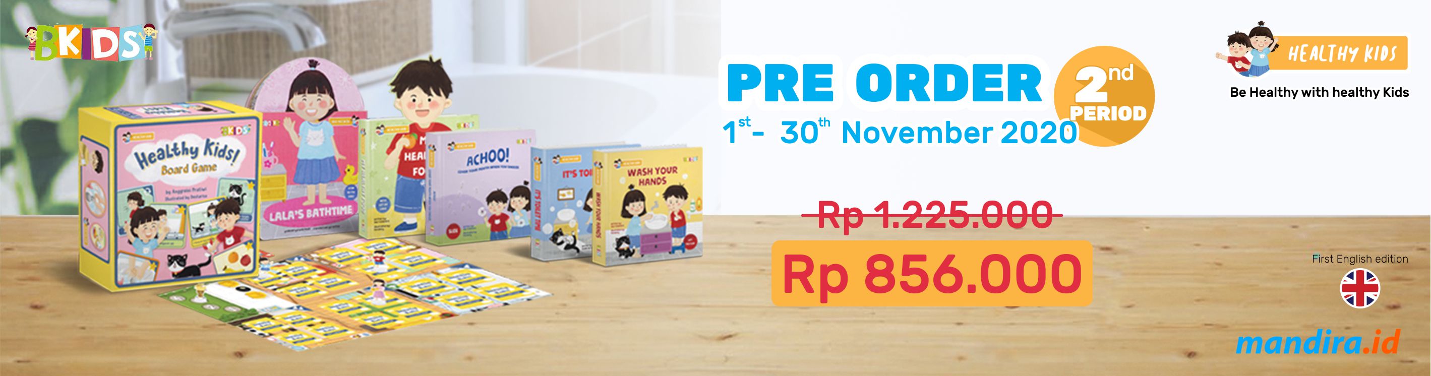 PRE ORDER HEALTHY KIDS