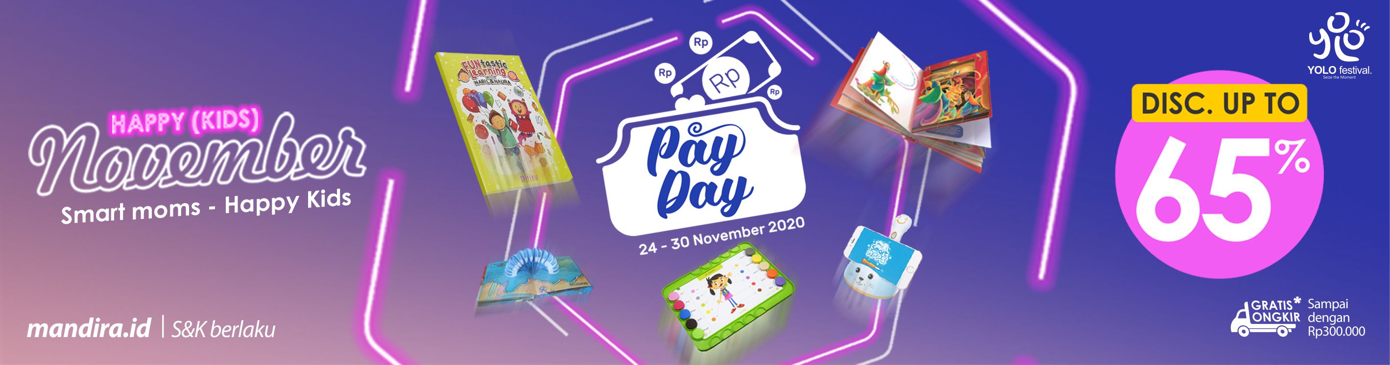 PAYDAY HAPPY KIDS NOVEMBER