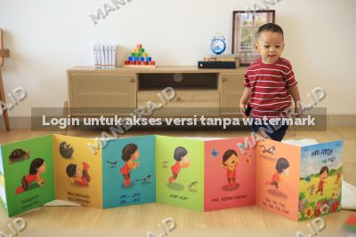 Si Kecil bersama buku 