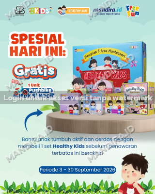Beli Healthy Kids, GRATIS 1 Unit Pushbike!