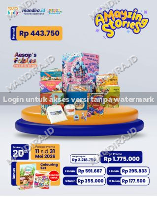 Promo Tabungan – Aesop’s Fables Read and Play Free Colouring Set