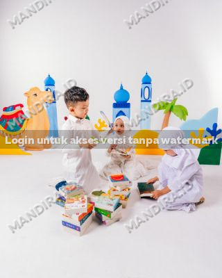 Si Kecil Bersama Buku Nabiku Idolaku Balita
