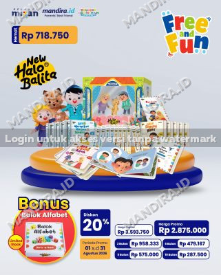 [TABUNGAN] Agustus_New Halo Balita + Balok Alfabet