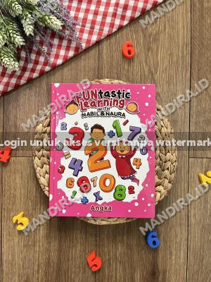 Buku bermain tema Angka