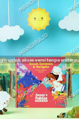 Bocah Gembala dan Serigala Depan Aesop’s Fables Read & Play
