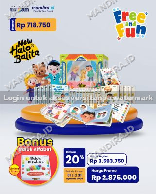 [CASH] Agustus_New Halo Balita + Balok Alfabet