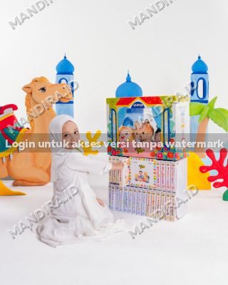 Foto si Kecil bersama Teater Mini Halo Balita
