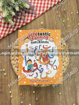 Buku bermain tema Huruf Hijaiyah