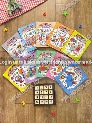10 buku bermain dan kotak pas